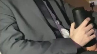 Smoking and Fleshlight Fucking in Suit (PART 1)