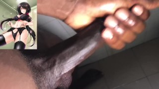 VISIT GOES WRONG TONIKZALEX STROKING BBC MOANS, TALKS DIRTY & CUMS HUGE LOAD CUM INSIDE CARTOON GAME