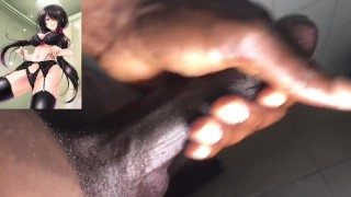 VISIT GOES WRONG TONIKZALEX STROKING BBC MOANS, TALKS DIRTY & CUMS HUGE LOAD CUM INSIDE CARTOON GAME