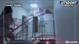HORNY HOSTEL - Horny Girl Jolee Love Found The Adventure She Needs Full Scene