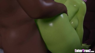 Freaky trans women get pounded by horny BBC
