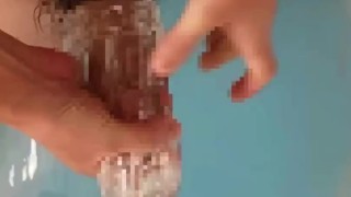 Just chilling out in the bathtub.