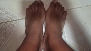 mis pies calientes