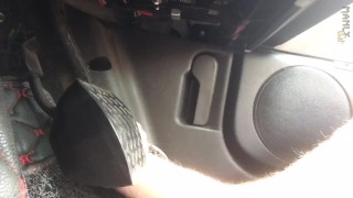 FLIP FLOP - PEDAL PUSHING FUN - SUN OUT NICE WEATHER TO DRIVE WITH BARE FEET