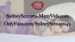 Slutty Oiled Up BBW Belly JOI - BBW Sydney Screams - PREVIEW