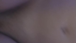 Girlfriend cum covered pussy fingering