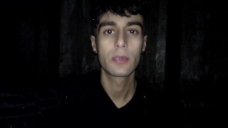 Play with cum in mouth after cruising - swallowing stranger cum