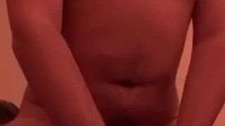 Fucking my toy pussy and giving it a creampie