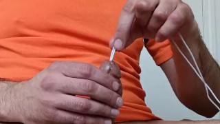 Sounding with Earbud cord