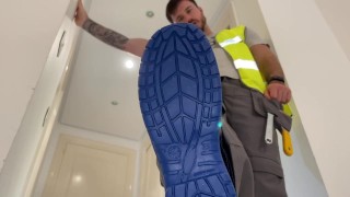 Macrophilia - builder boot crush