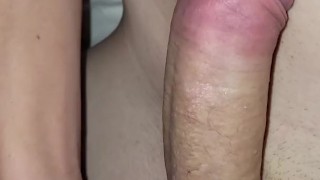 Big dick twink plays with nice cock