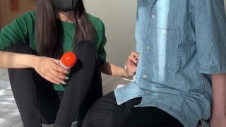 【くすぐり検証】ペペローションの魅力を語りながらくすぐったら？♡ #shorts