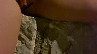 Orgasm in the narrow streets of the island 💙🌠🌟