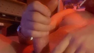 Dean shoots a load and smokes of course wishing he had a catcher