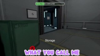 gamer girl begging for it on VRChat