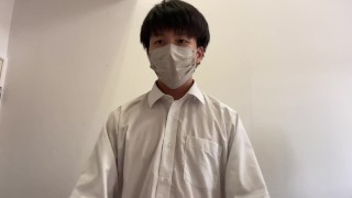 #28 【コスプレ】大学生が高校の制服着ながら大量射精しちゃいました
