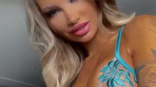 Monika Fox Teases Before A Pornshoot