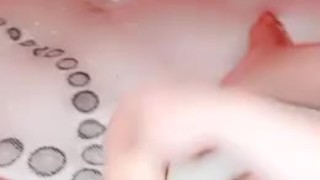 Pregnant dildo play