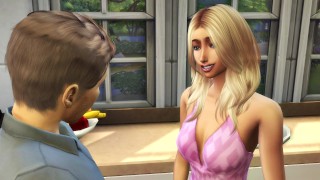 Fobidden Love 28 (With Audio)- Step Father Asks Step Daughter To Marry Him Sensual Sex Creampie