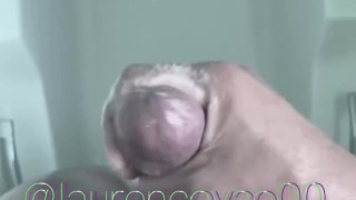 Jack off before taking a shower