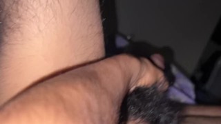 Delicious black cock of an 18 year old twink virgin