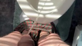 Just me peeing…