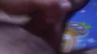 Jugando un poco con mi miembro 