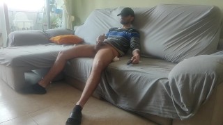 I couldn’t hold my cum any longer...