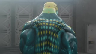 Monro Lizard hyper growth animation