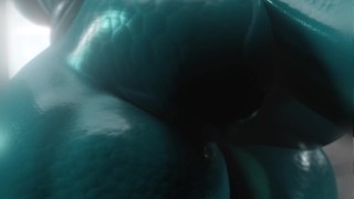 Monro Lizard hyper growth animation
