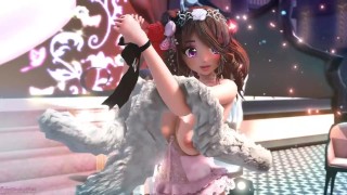 【MMD】 So Crazy - Riley Burlesque Performance
