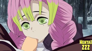 Demon Slayer Mitsuri Blowjob Hentai