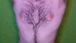 Gaymer in cat ears plays with his cock & pump