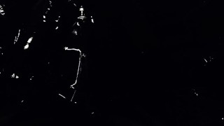 Latex Slave masturbates in full gear and cums on latex toe socks