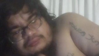 Fatboy deep throats dick