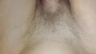 18 Year old Big white bouncing cock