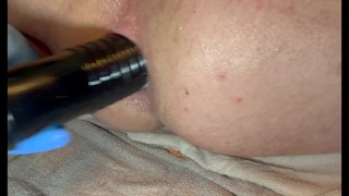 Rosebud ASMR 🔊 HUGE GAPING Slut Bisexual 💜 Solo Anal Training