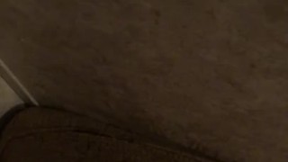 Pissing on the wall cuz im lazy