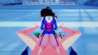 D.VA UNCENSORED HENTAI ⭐ OVERWATCH