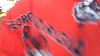 bulging on the side of the road