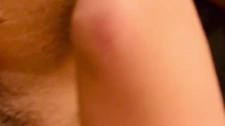Sock feet daddy worship sub boy while he videos preview