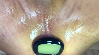 Horny Slut Loves Fuck His Ass 🌈 AMATEUR ANAL MASTURBATION DILDOS