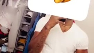 Jacking off my dick before work