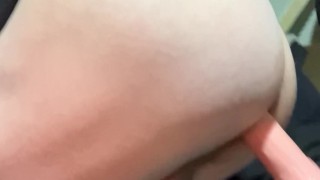 straight guy tries anal masturbating! SO GOOD! Wants pegged hard!!