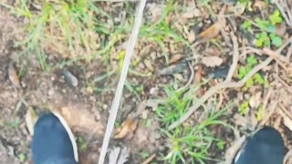 Pissing on chastity