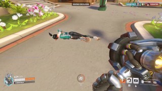 Kiriko ragdoll ryona - Sukajan (Twitch outfit) Overwatch 2