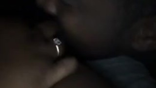 Late night pussy snack