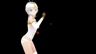 Paka Vtuber baile cosplay