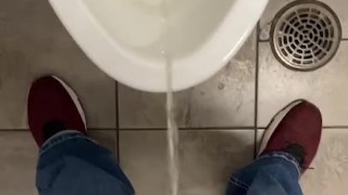 Quick Piss at Local Grocery Store