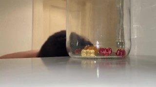 Macrophilia - sloshing belly sounds vore